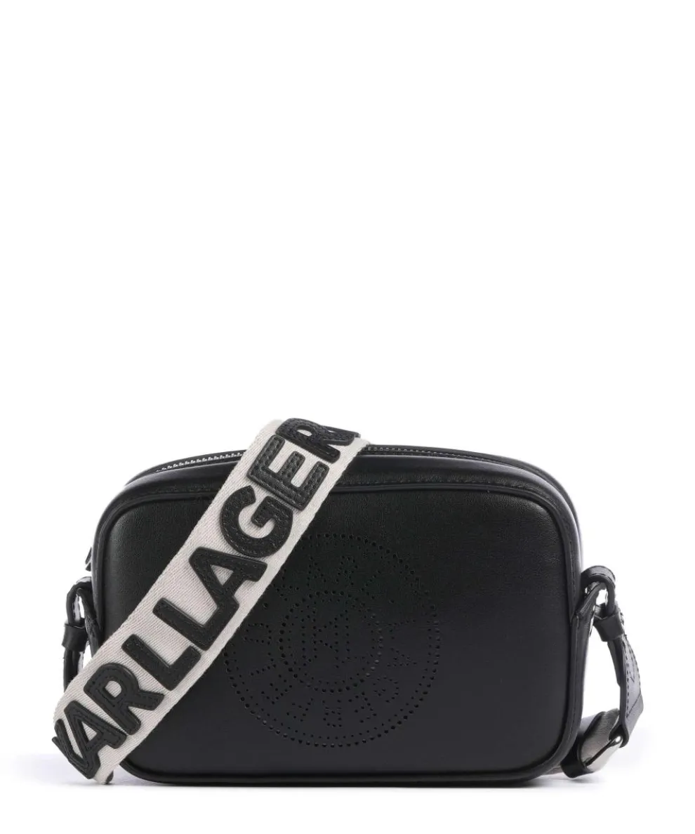 K/Circle Umhängetasche fein genarbtes Rindsleder schwarz