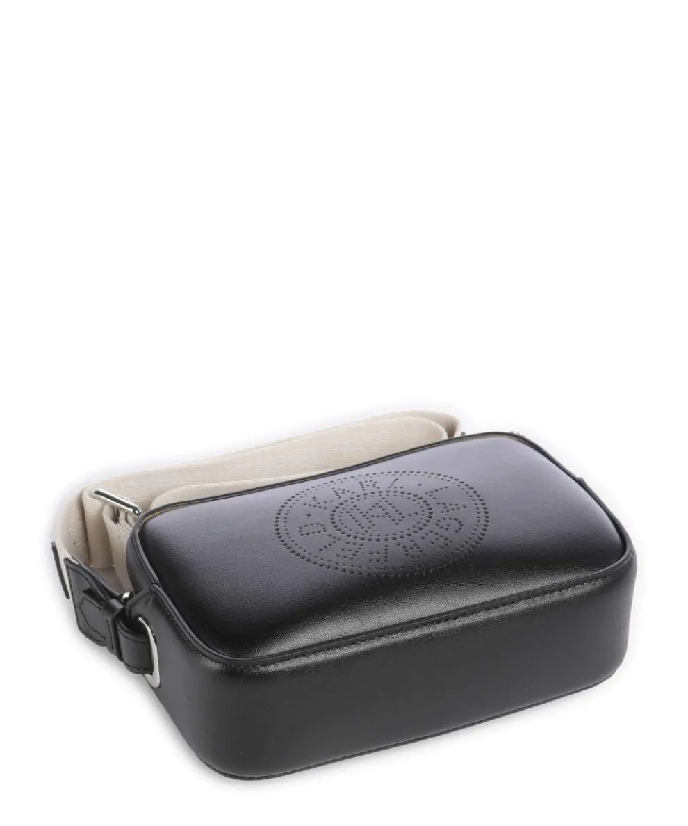 K/Circle Umhängetasche fein genarbtes Rindsleder schwarz