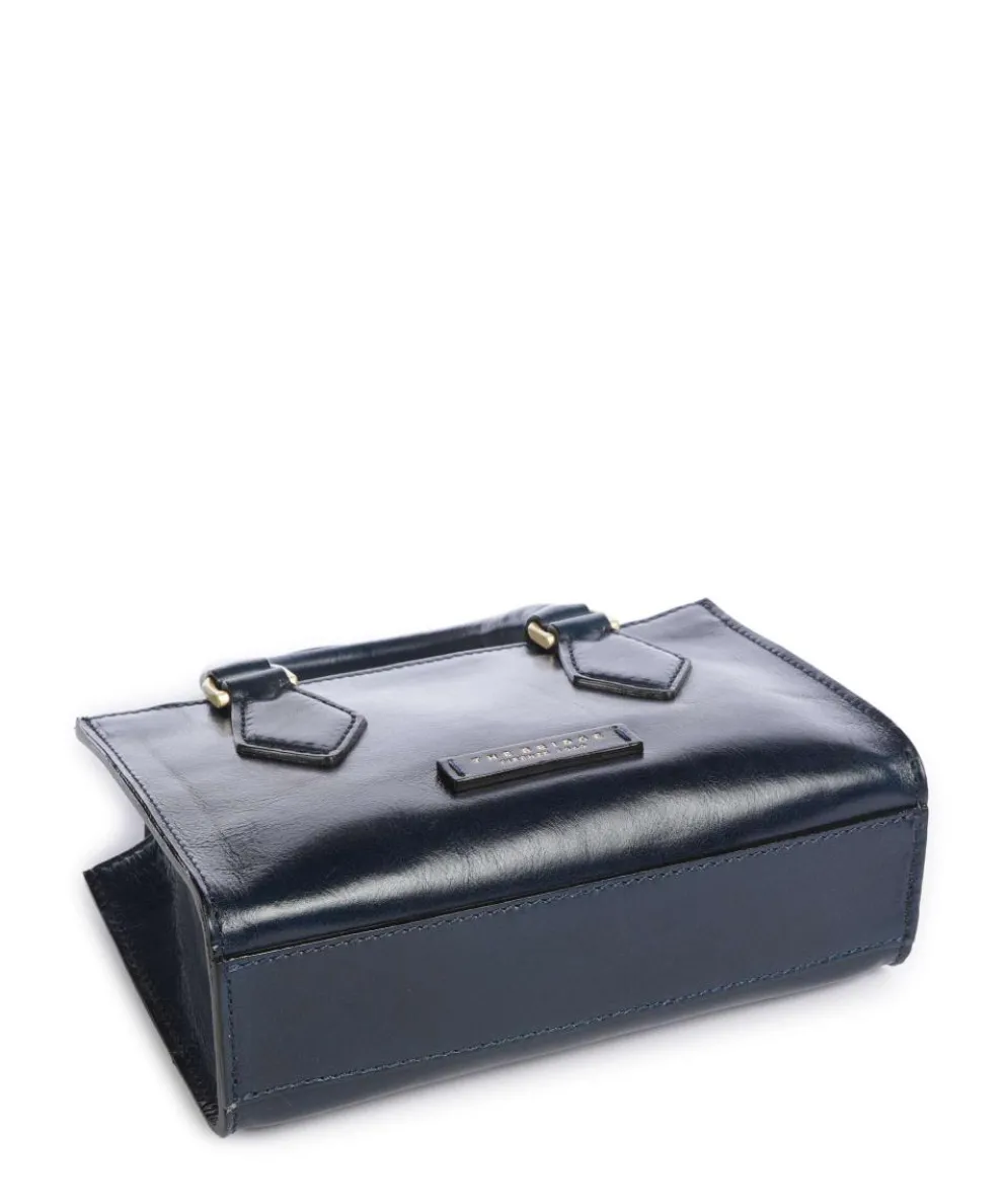 Ida Handtasche fein genarbtes Rindsleder dunkelblau