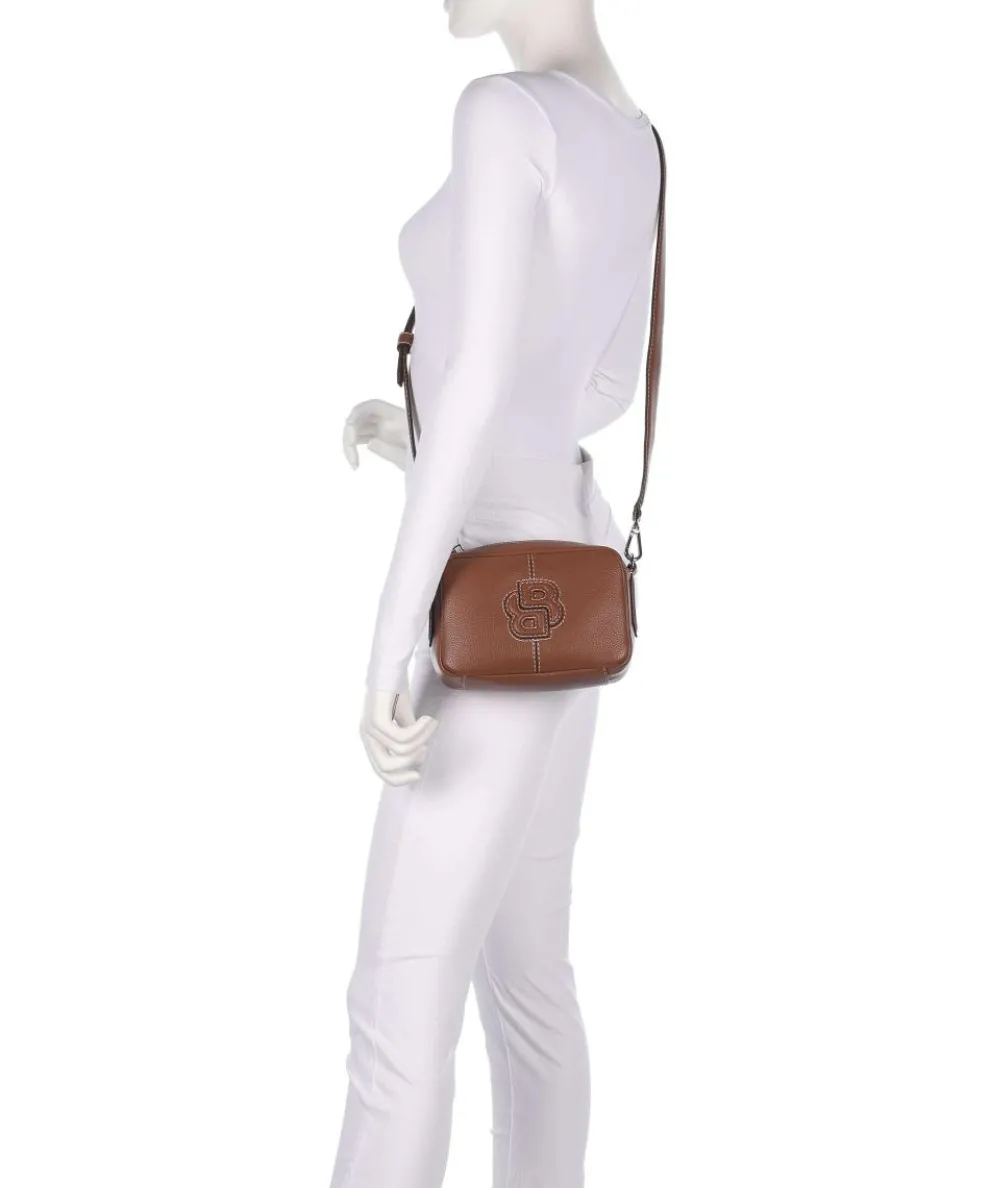 Anett Umhängetasche Lederimitat braun