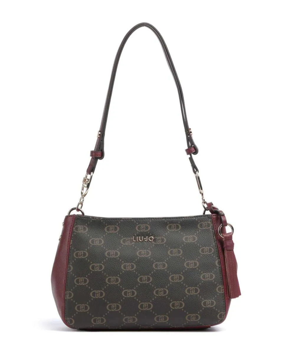 Cirry M Schultertasche Lederimitat wein