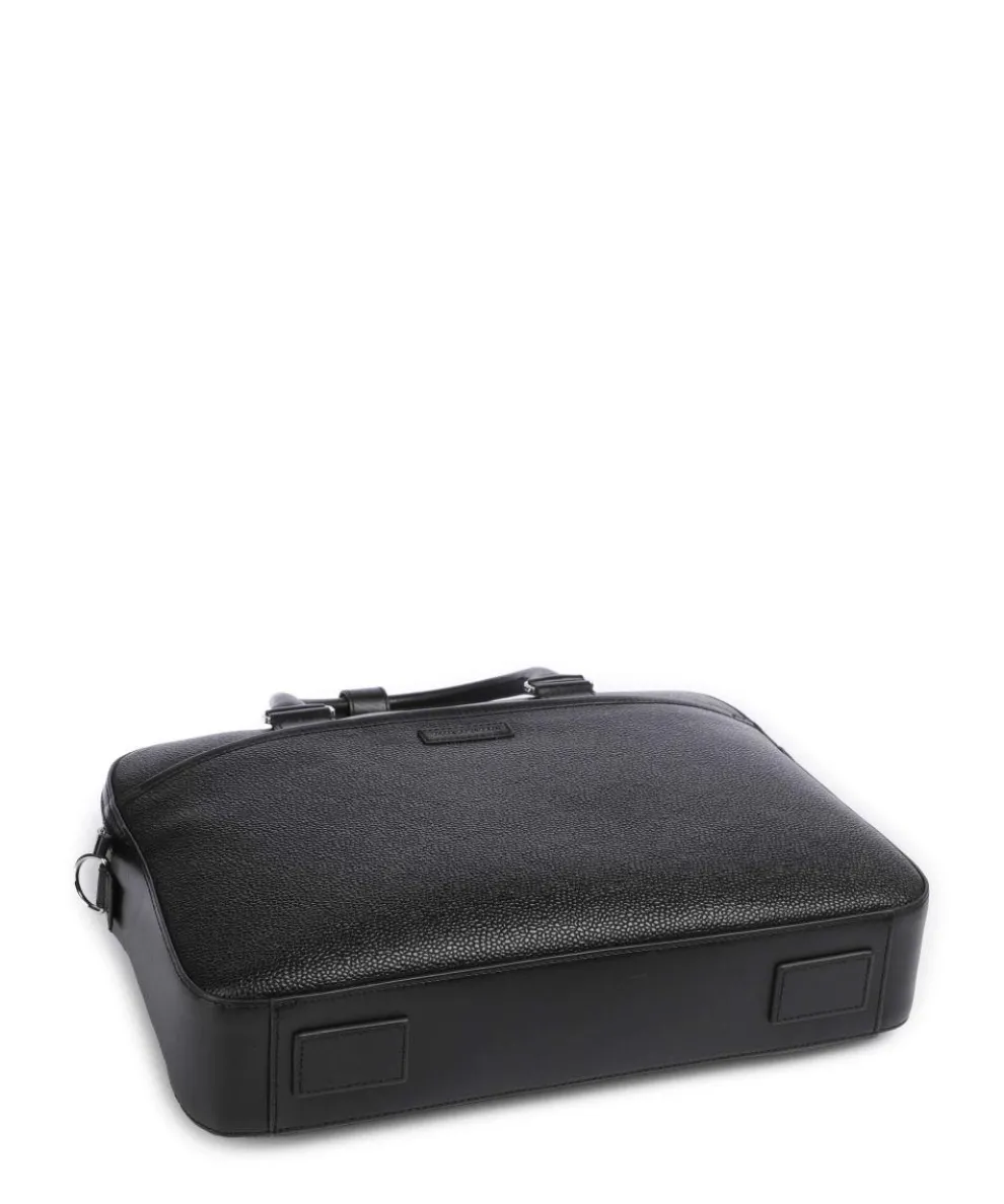 Burin Aktentasche 16″ genarbtes Rindsleder schwarz