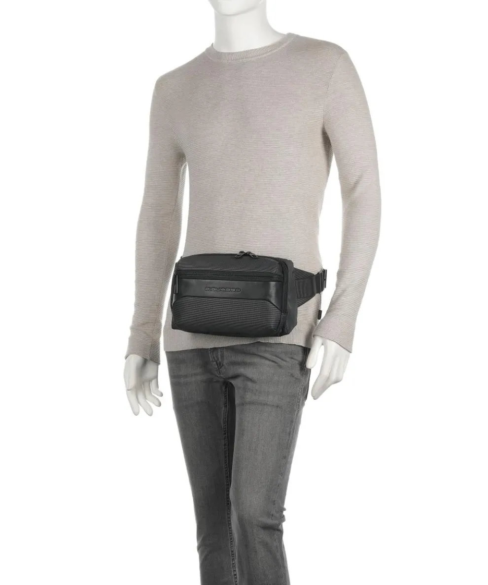 Gio Gürteltasche recyceltes Polyester schwarz