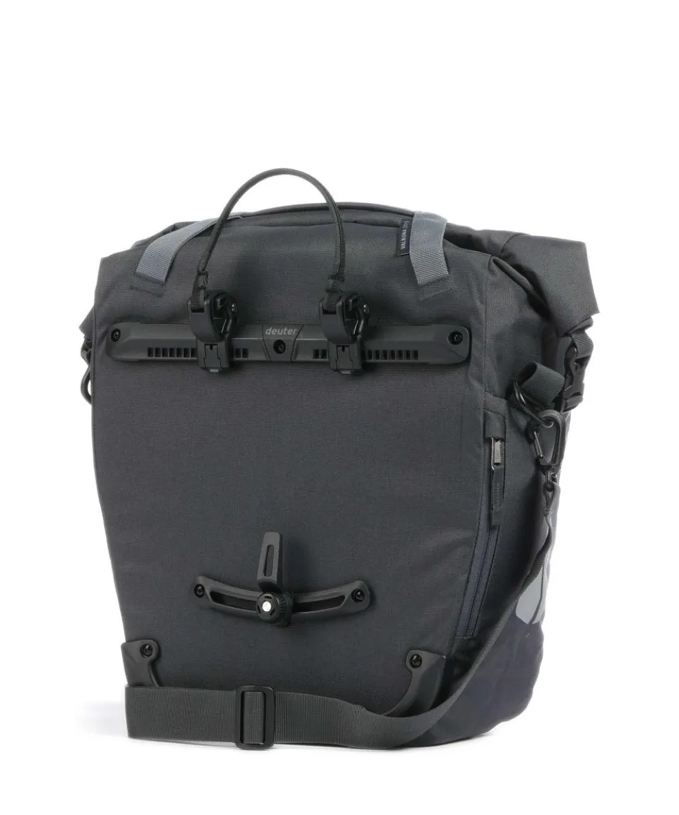 Valbona 20+5 Gepäcktasche recyceltes Polyester schwarz