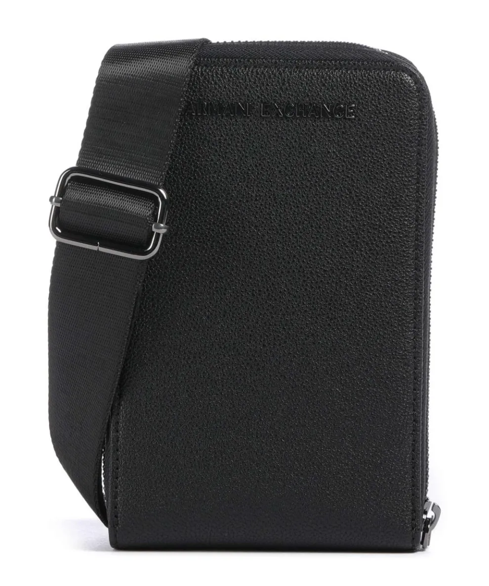 Lost in Sounds Umhängetasche Lederimitat schwarz