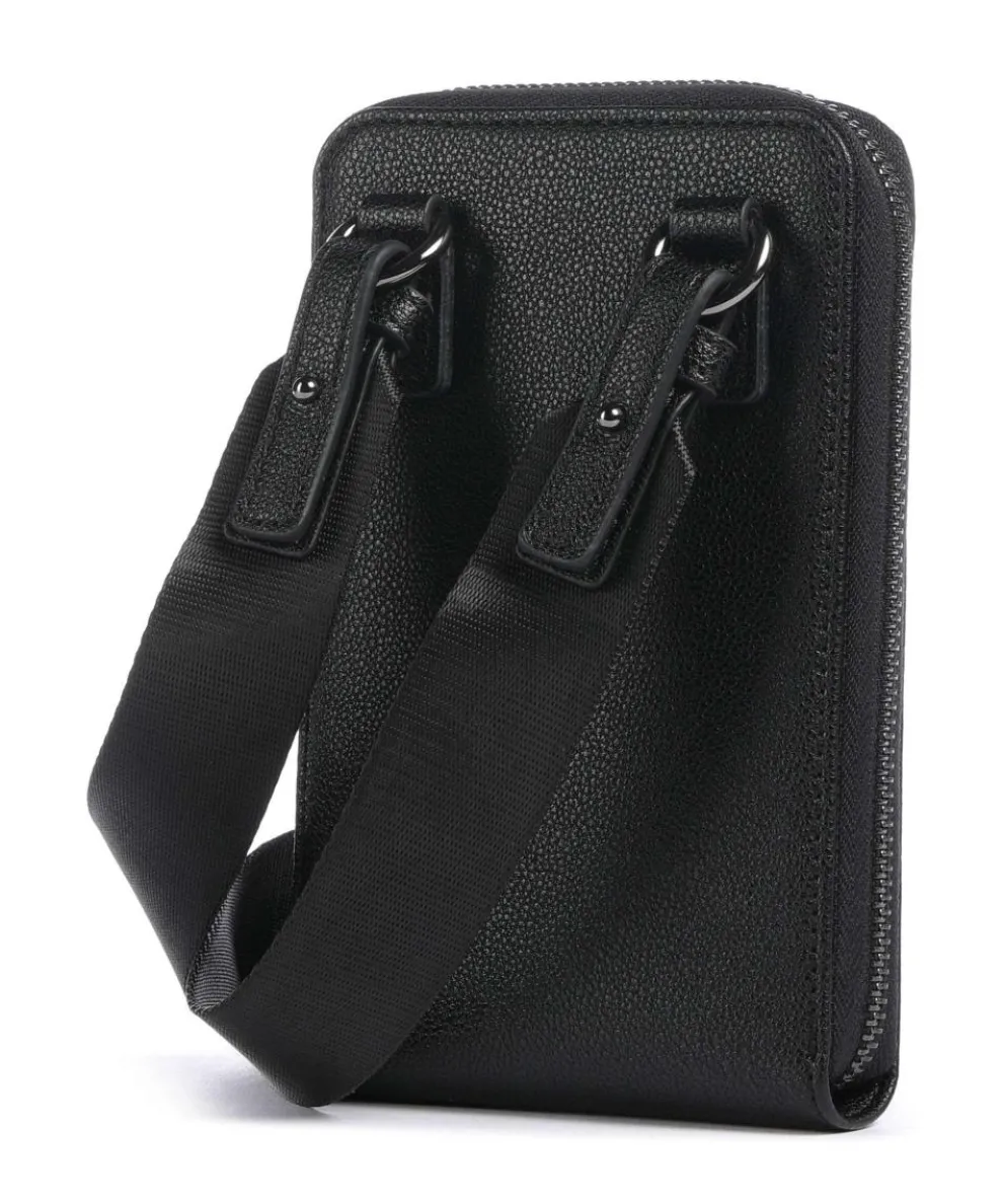 Lost in Sounds Umhängetasche Lederimitat schwarz