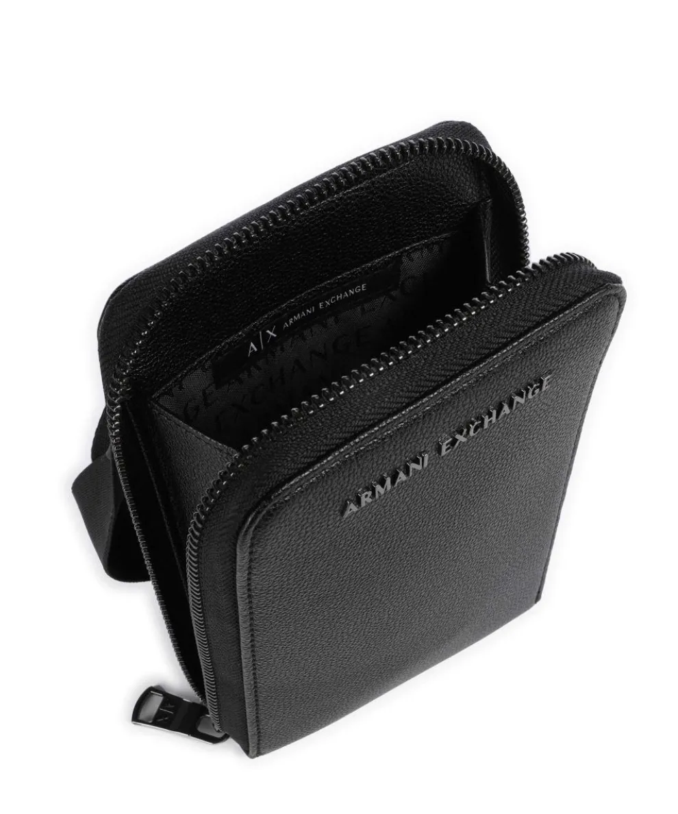 Lost in Sounds Umhängetasche Lederimitat schwarz