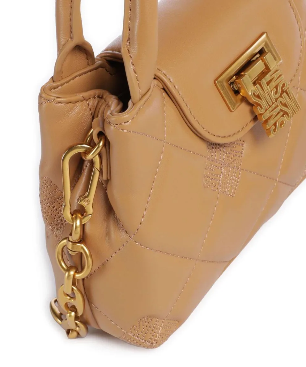 BOSCO Umhängetasche Lederimitat karamellbraun