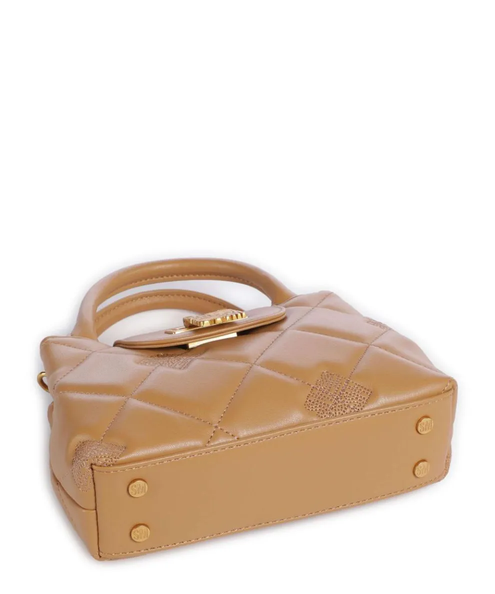 BOSCO Umhängetasche Lederimitat karamellbraun