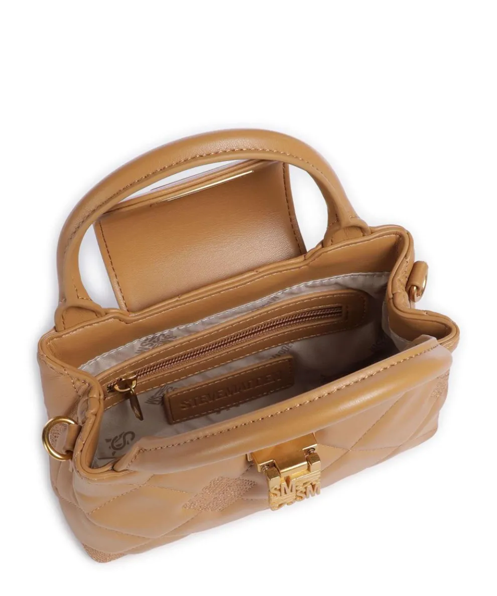 BOSCO Umhängetasche Lederimitat karamellbraun