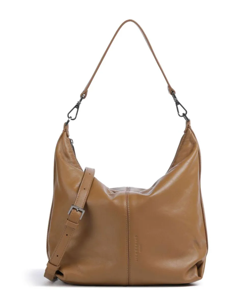 Paris Indian Sheep M Beuteltasche Schafsleder braun