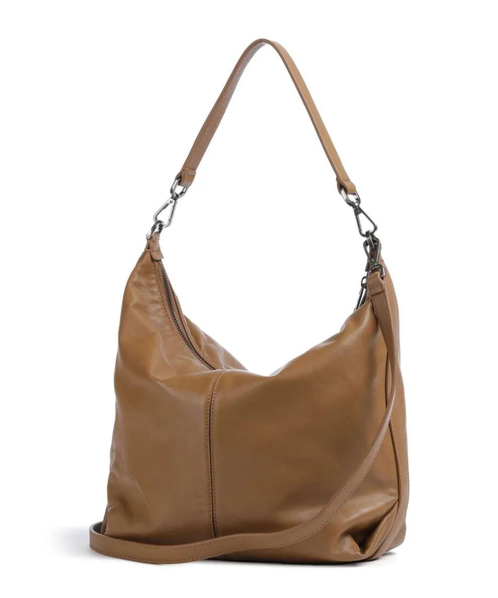 Paris Indian Sheep M Beuteltasche Schafsleder braun