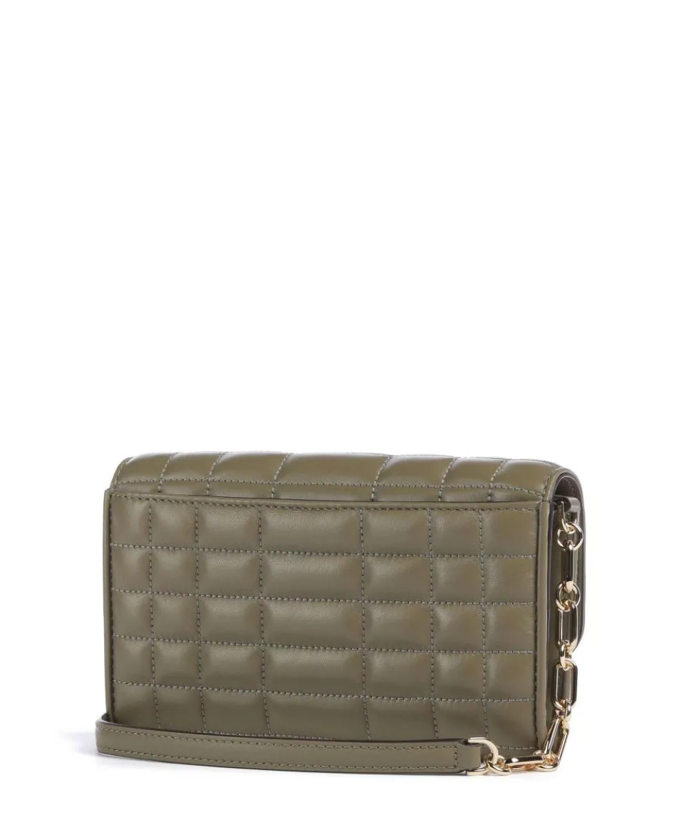 Tribeca Umhängetasche Lammleder olivgrün