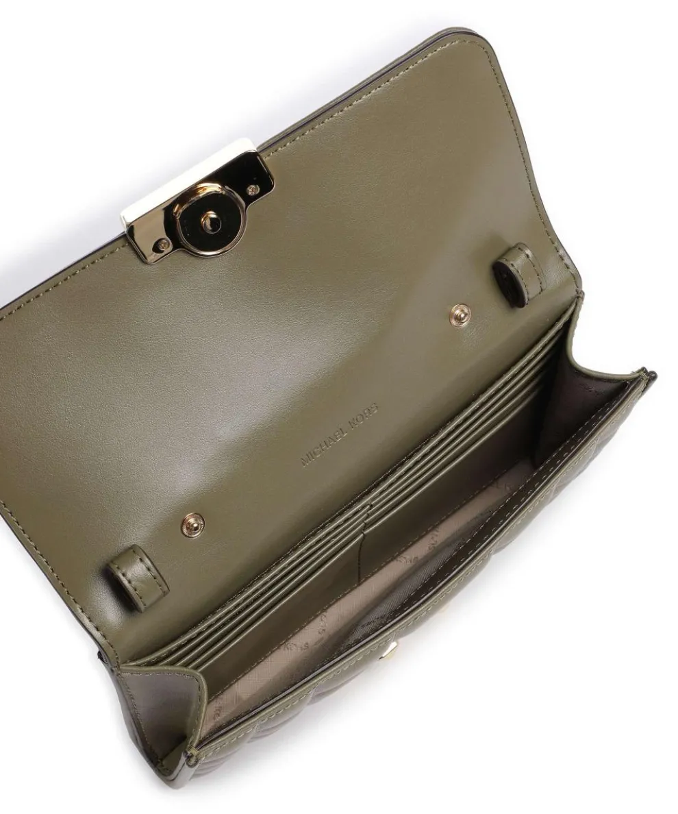 Tribeca Umhängetasche Lammleder olivgrün