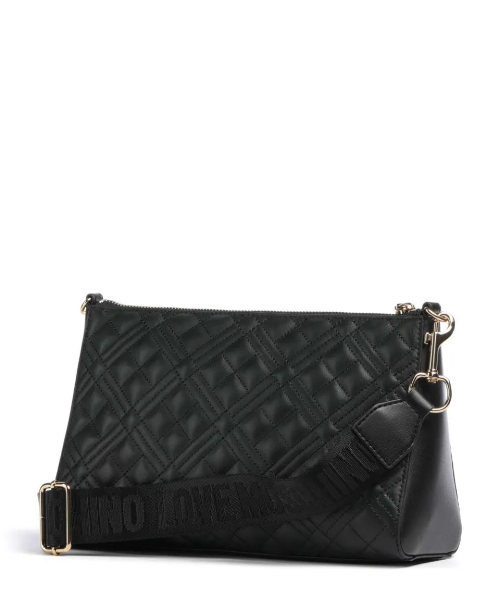 Allure Umhängetasche Nappaleder, Polyurethane schwarz