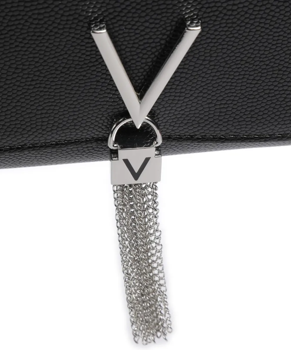 Divina Umhängetasche Lederimitat schwarz