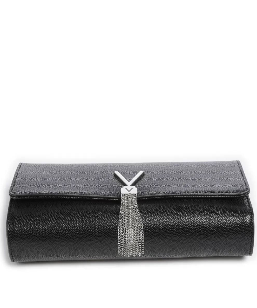 Divina Umhängetasche Lederimitat schwarz