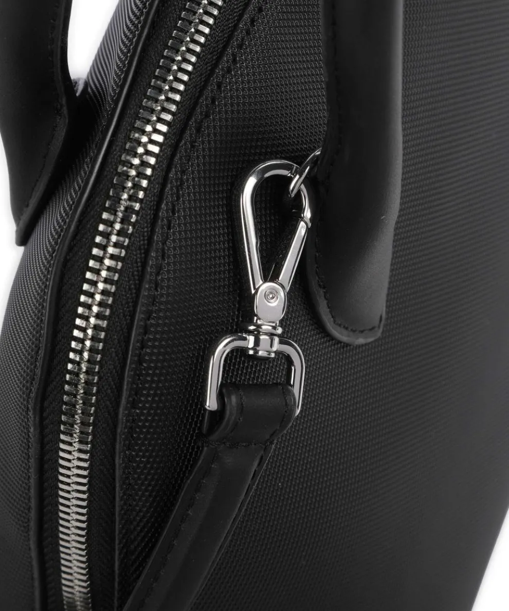 Daily City Handtasche Kunststoff schwarz