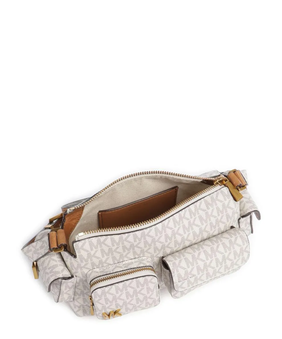 Dakota Small Umhängetasche Lederimitat creme