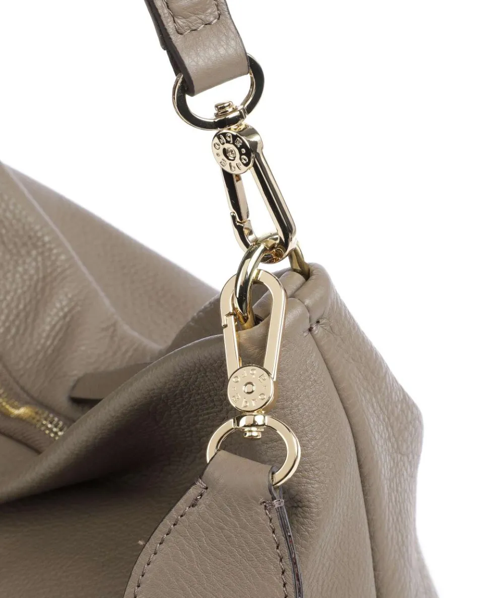 Dalia Kaia Beuteltasche weiches Rindsleder taupe