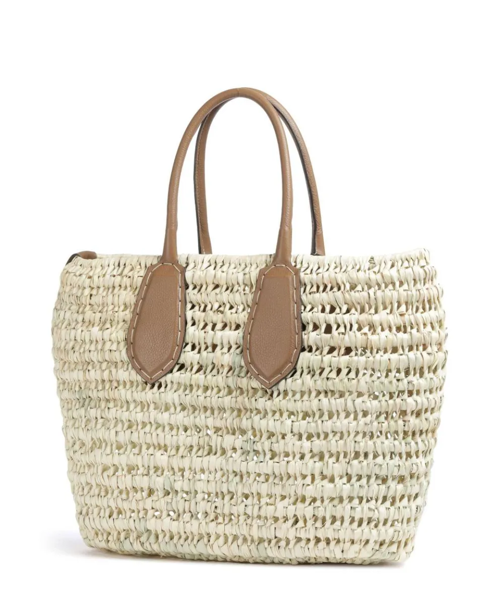 Dalia Lola Handtasche Bast beige/braun
