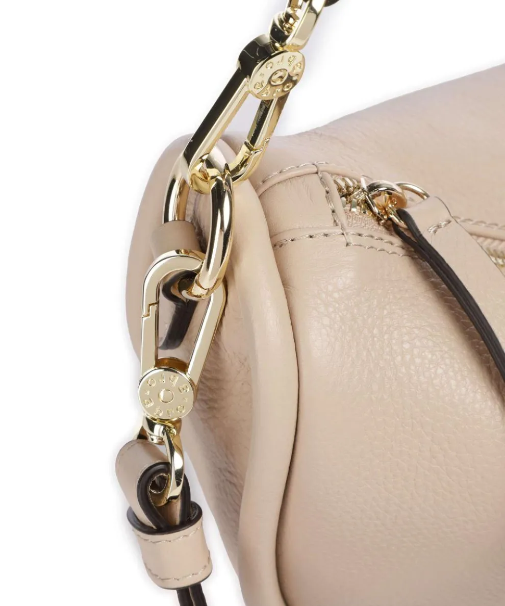 Dalia Willow Beuteltasche genarbtes Leder natur