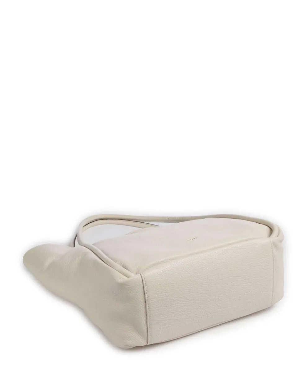 Dalia Willow Shopper genarbtes Leder creme