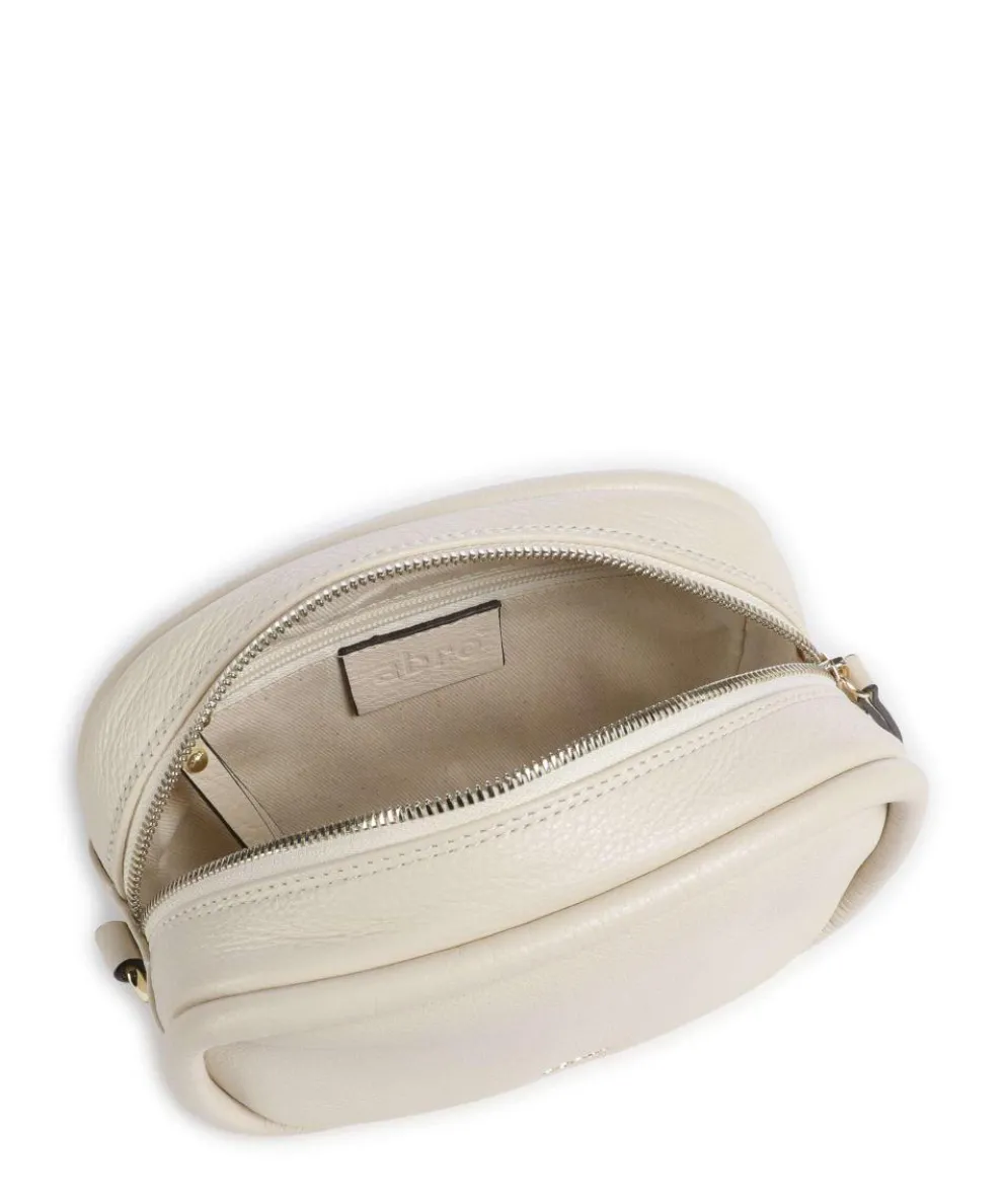 Dalia Willow Umhängetasche genarbtes Rindsleder elfenbein