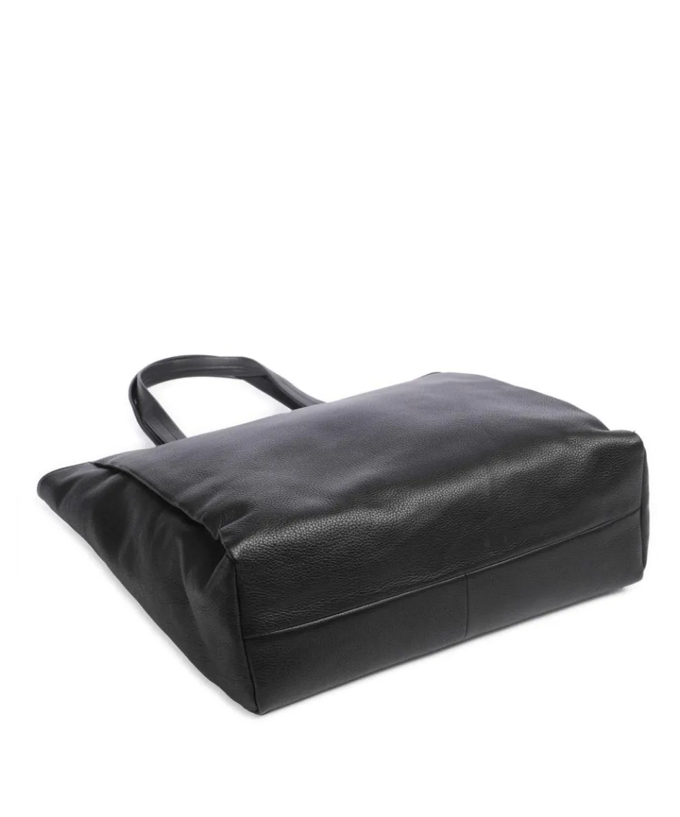 Danya Shopper genarbtes Rindsleder schwarz