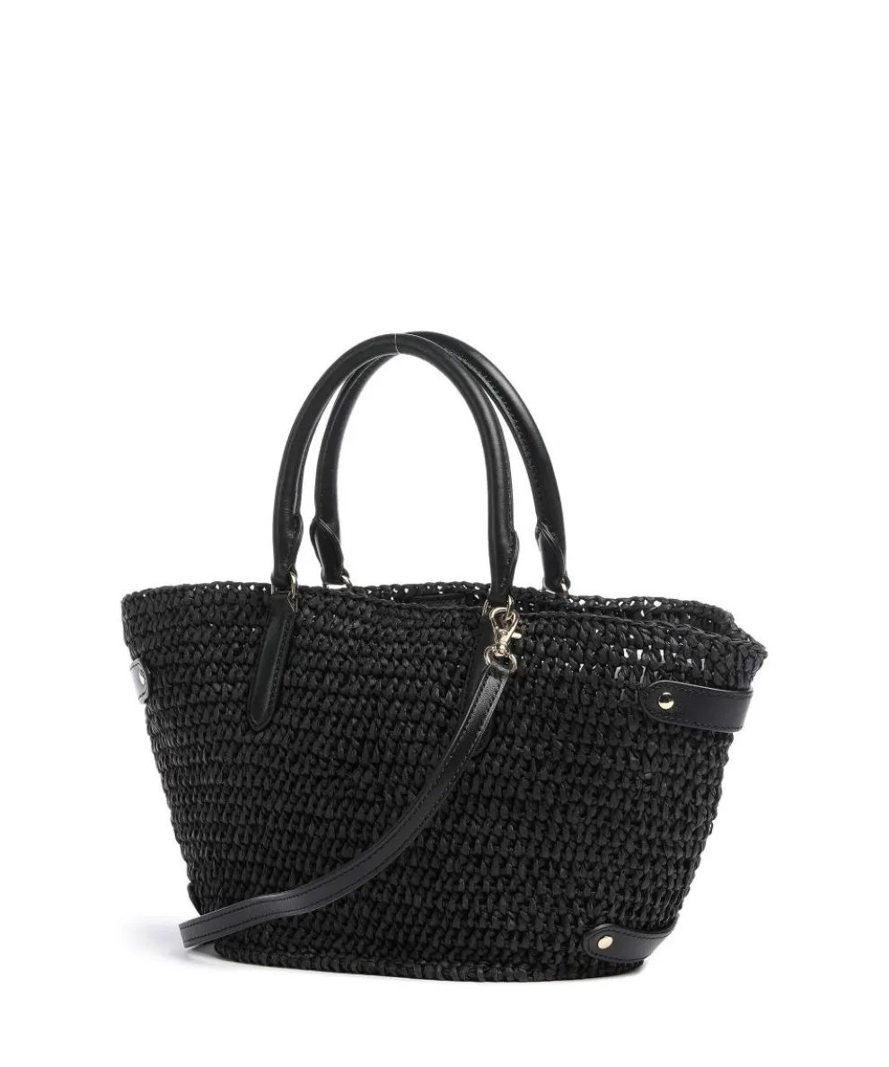 Daphney 20 Straw Handtasche Bast schwarz
