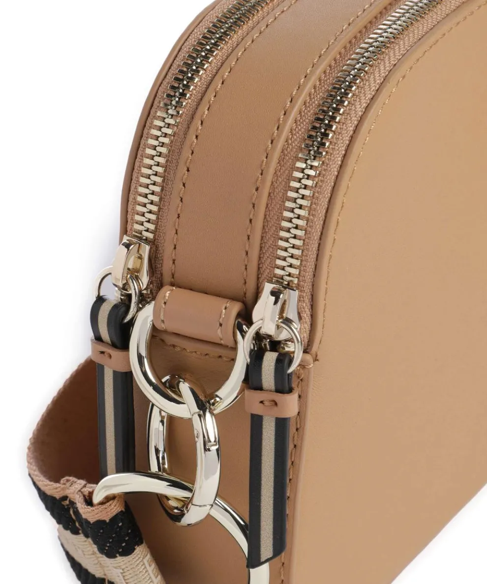 Darcelo Umhängetasche fein genarbtes Rindsleder taupe