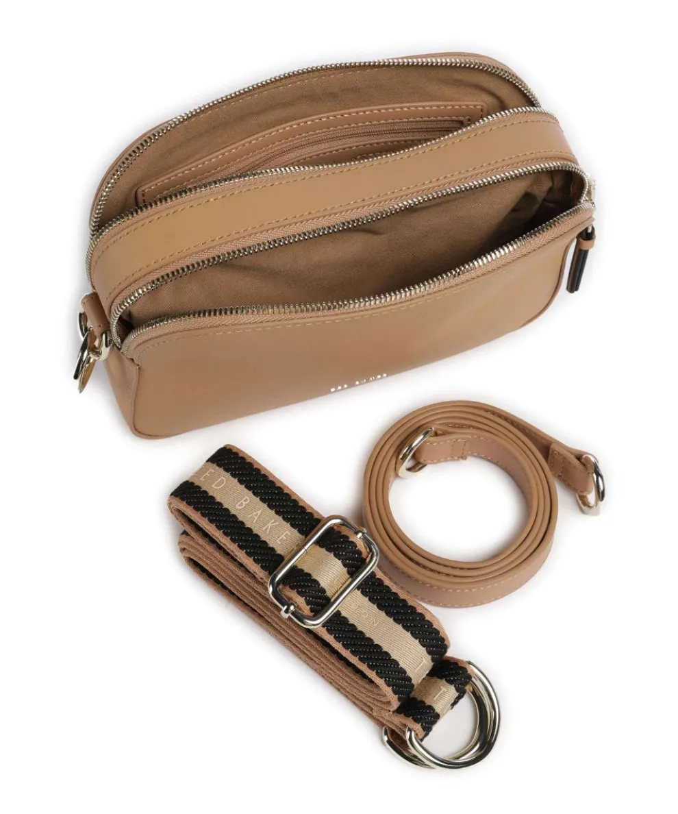 Darcelo Umhängetasche fein genarbtes Rindsleder taupe