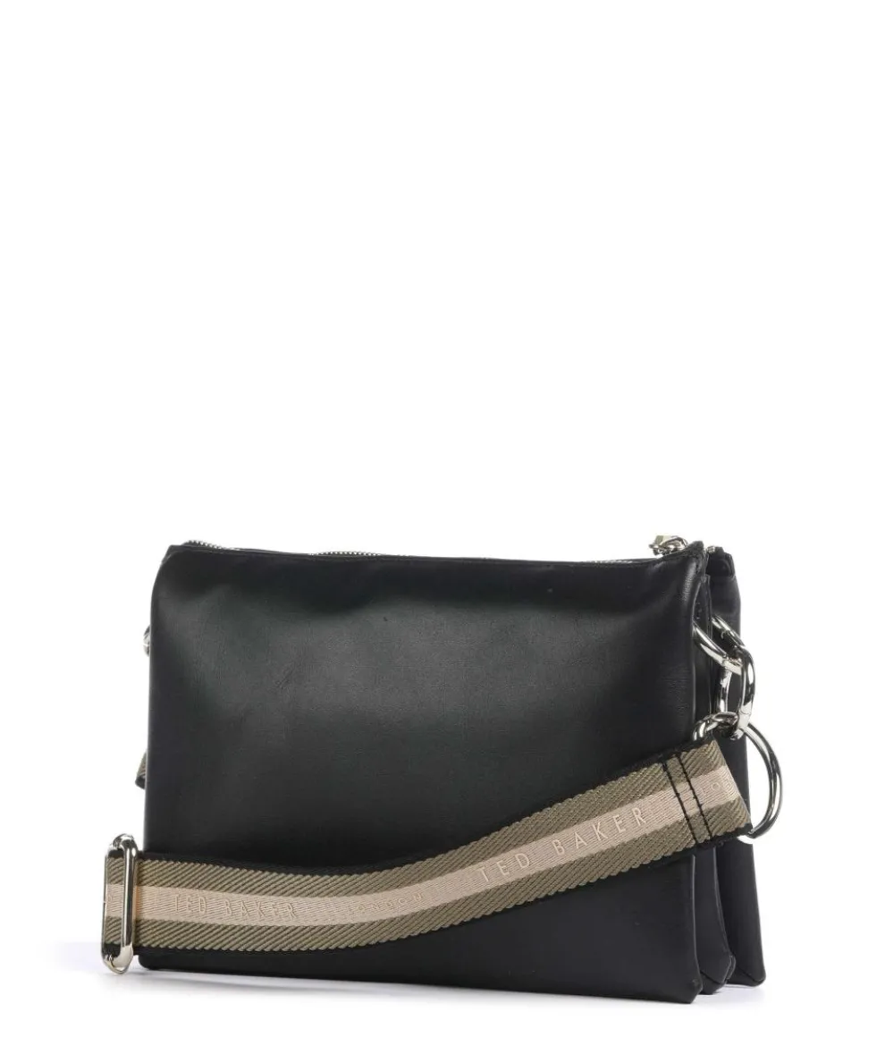 Darceyy Umhängetasche fein genarbtes Rindsleder schwarz