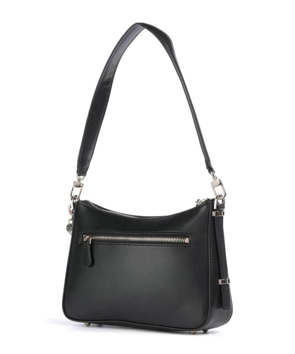 Daryna Schultertasche Lederimitat schwarz