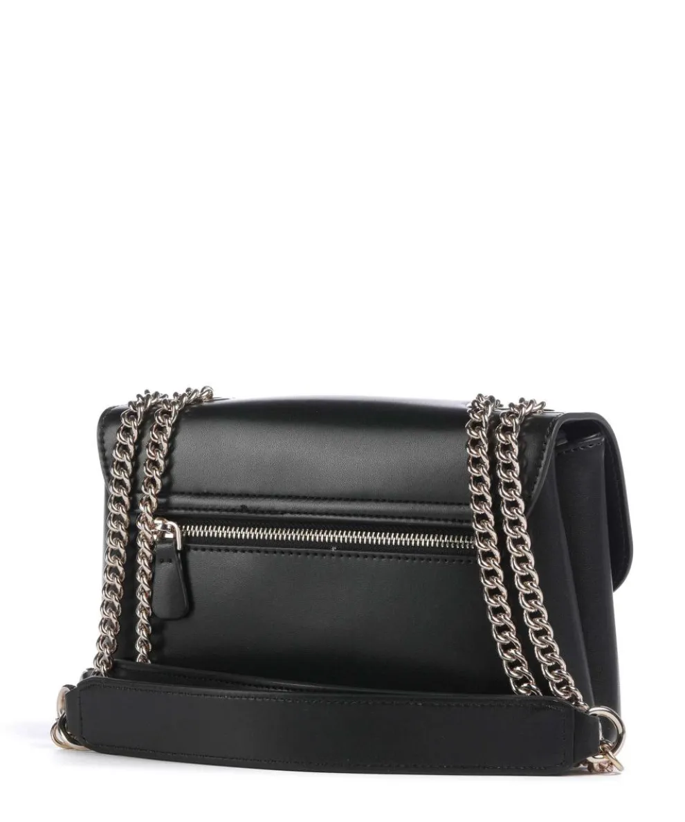 Daryna Schultertasche Lederimitat schwarz