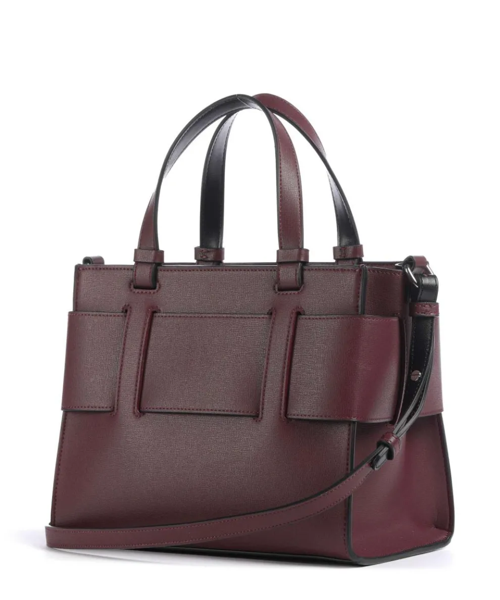 Susie M Handtasche Lederimitat wein