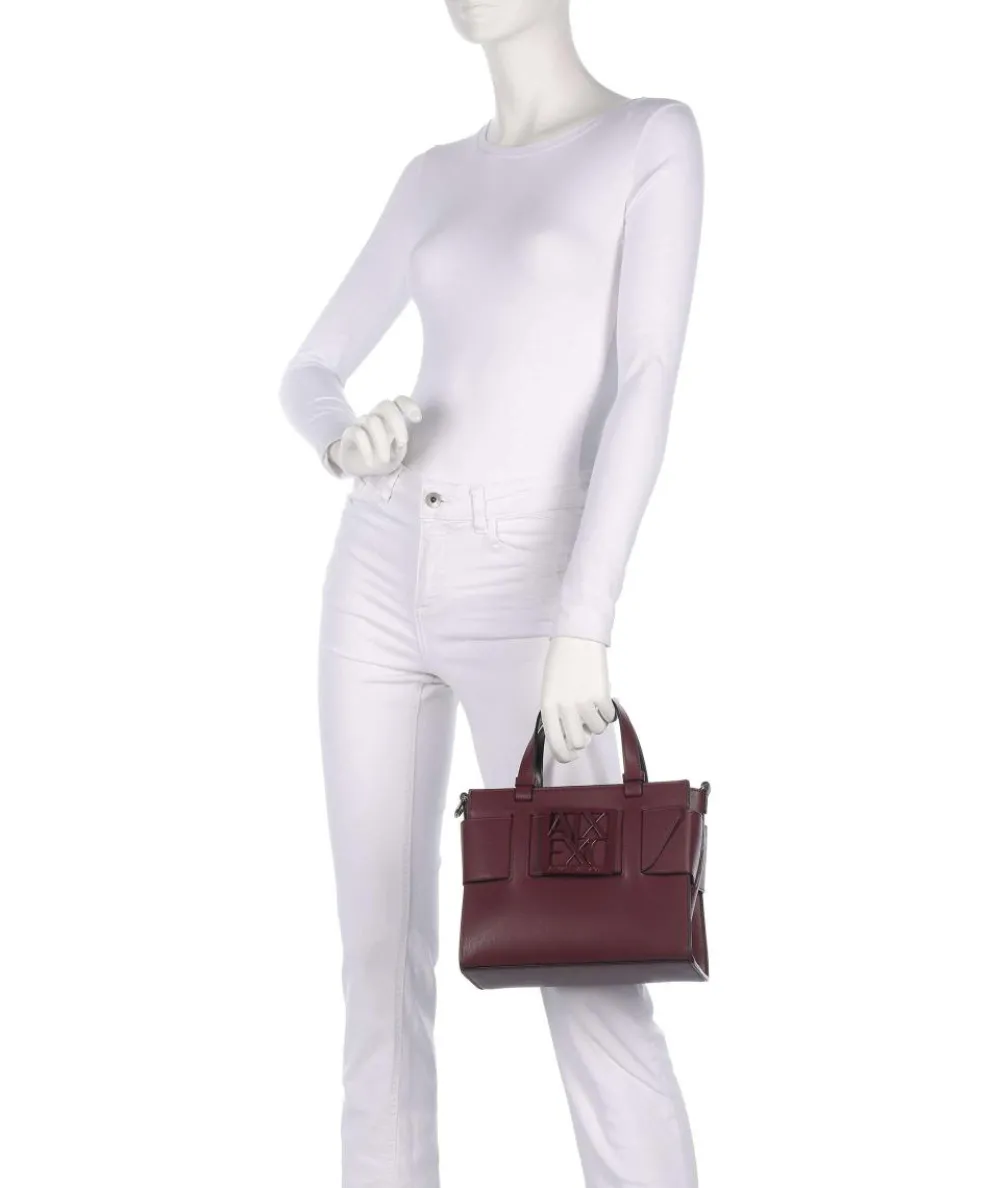 Susie M Handtasche Lederimitat wein