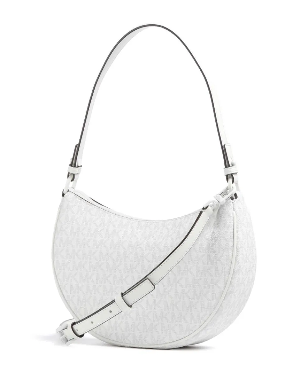 Kyla Small Schultertasche Lederimitat weiß