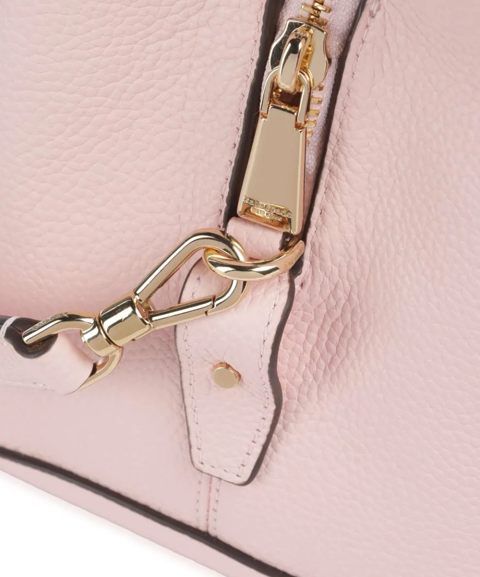 Deco Beuteltasche genarbtes Rindsleder rosa