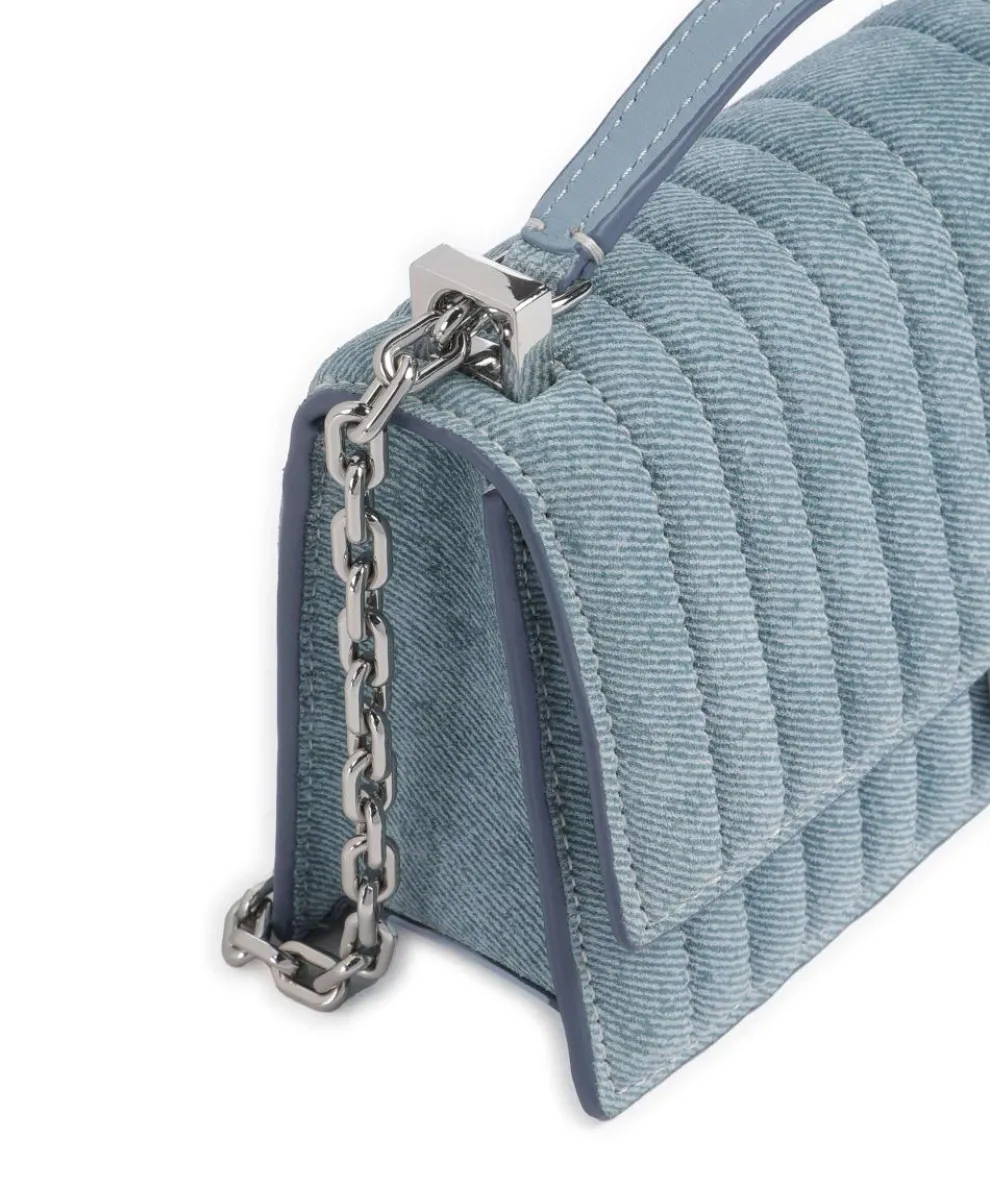 Deco Schultertasche Textil jeans