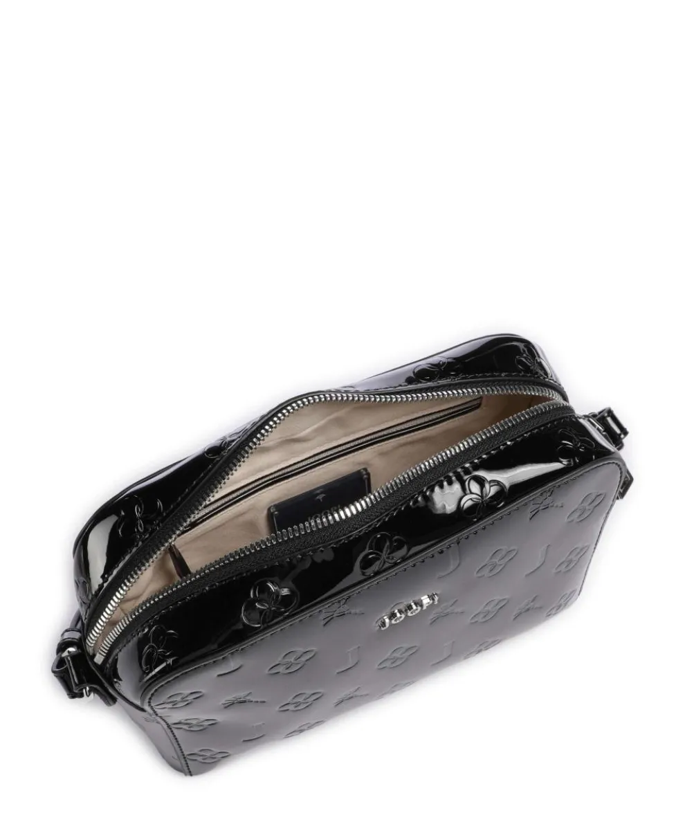 Decoro Lucente Cloe Umhängetasche Lackleder schwarz