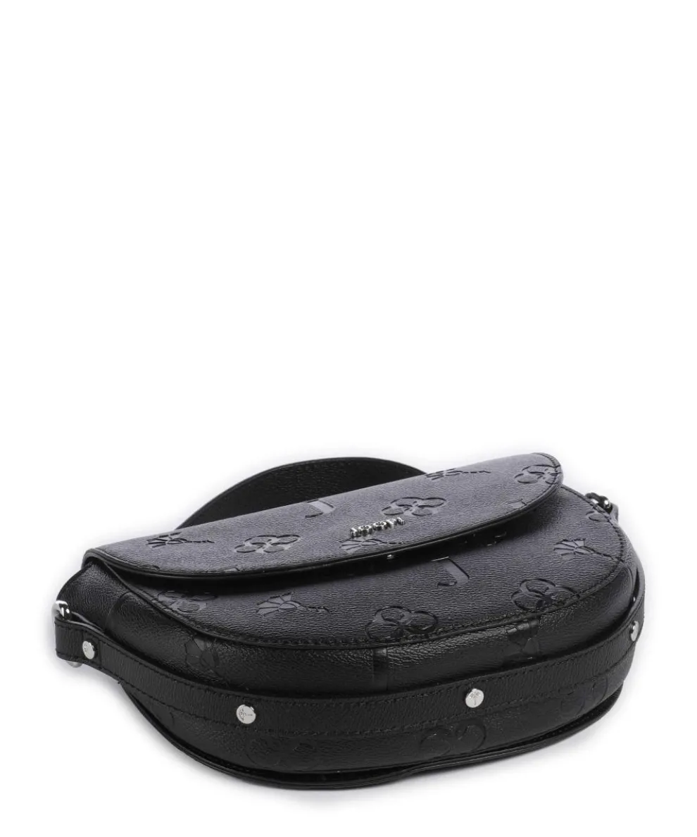 Decoro Stampa Kaley Handtasche Lederimitat schwarz