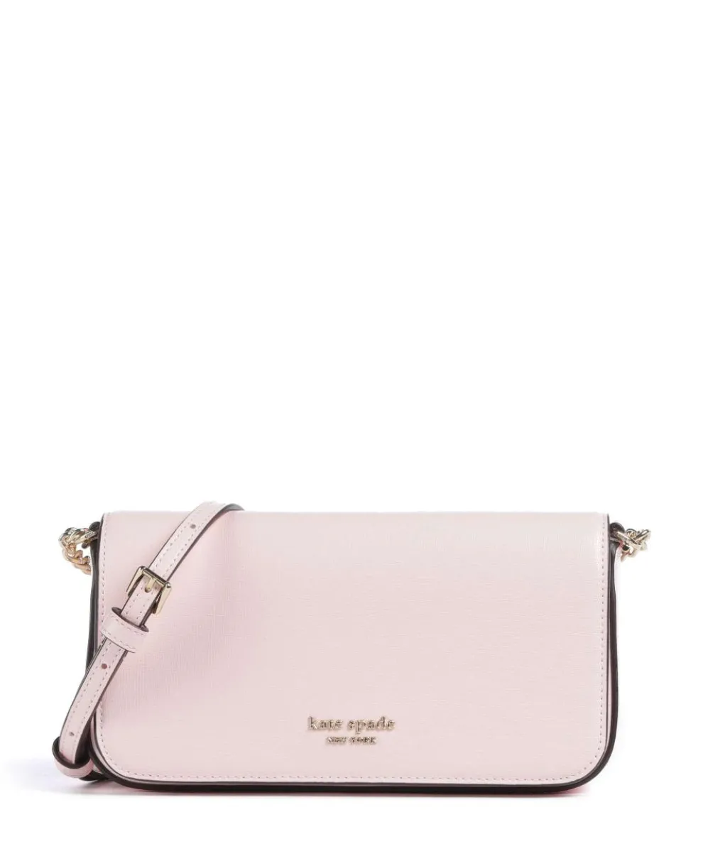 Devin Umhängetasche Saffiano Leder rosa