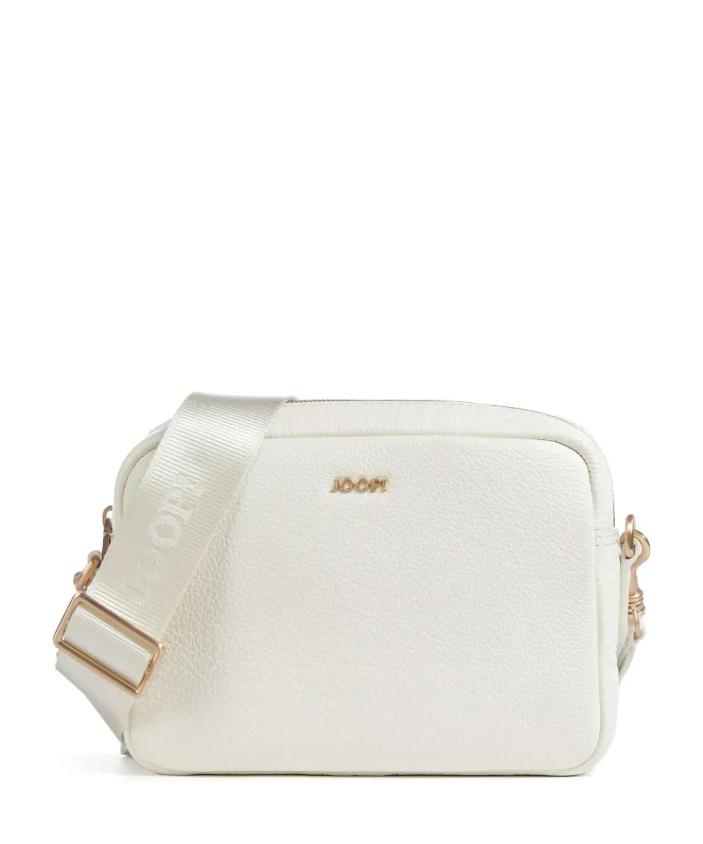 Vivace Cloe Umhängetasche genarbtes Leder weiß