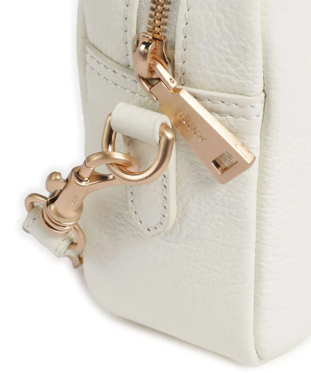 Vivace Cloe Umhängetasche genarbtes Leder weiß