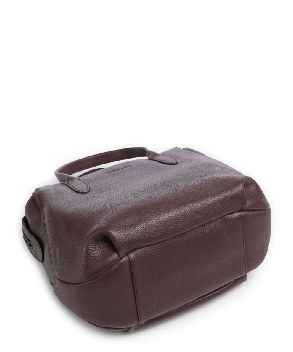 Philocalists Precious Handtasche genarbtes Rindsleder bordeaux