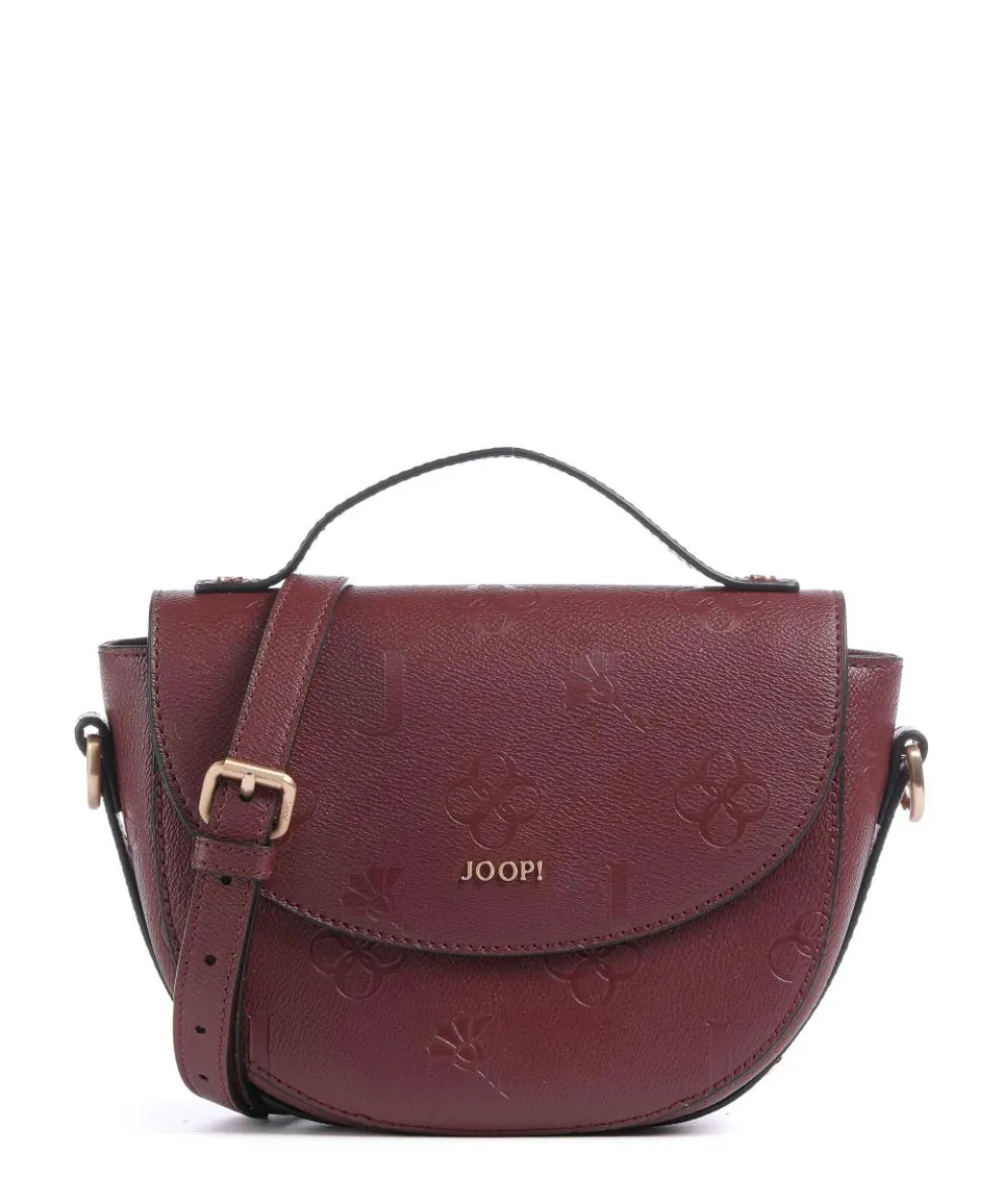 Decoro Stampa Kaley Handtasche Lederimitat wein