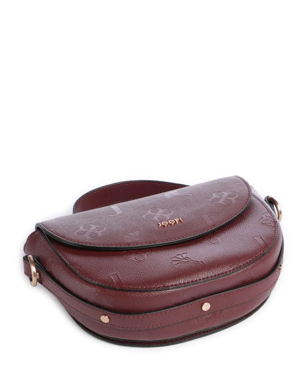 Decoro Stampa Kaley Handtasche Lederimitat wein