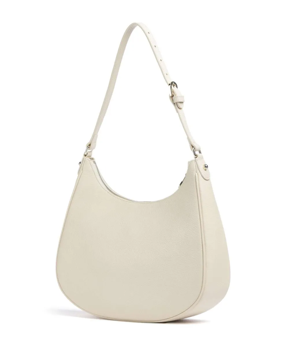 Diadora M Beuteltasche genarbtes Rindsleder weiß