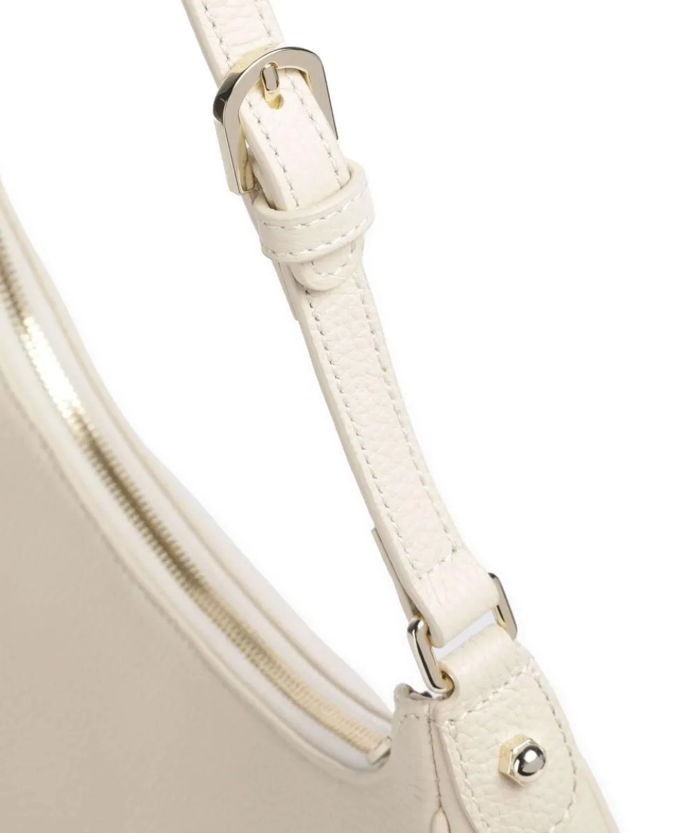 Diadora M Beuteltasche genarbtes Rindsleder weiß